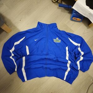 Nike Navy Jacket with Gold Embroidery